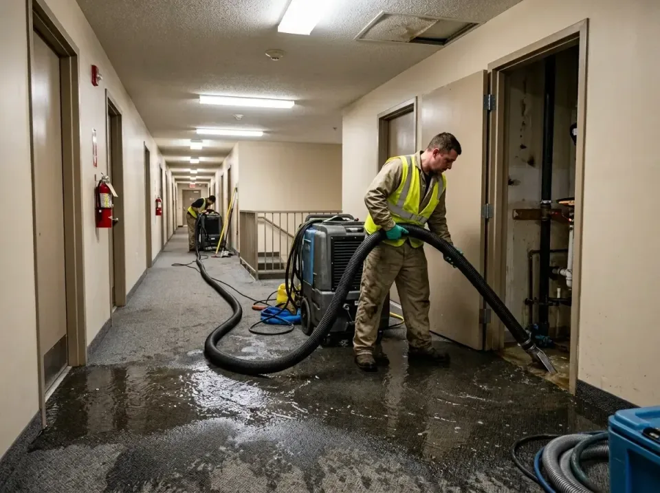 multi-unit-apartment-hallway-f-005 — frequently asked questions, Emergency Burst Pipe Water Extraction & Removal in Yelm, WA